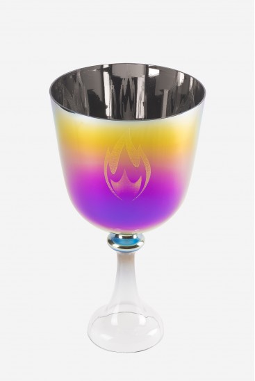 Pink Flame - Crystal Singing Bowl - Chalice